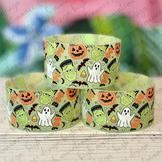 Glow In The Dark Halloween Print Silicone Boot (Exclusive)