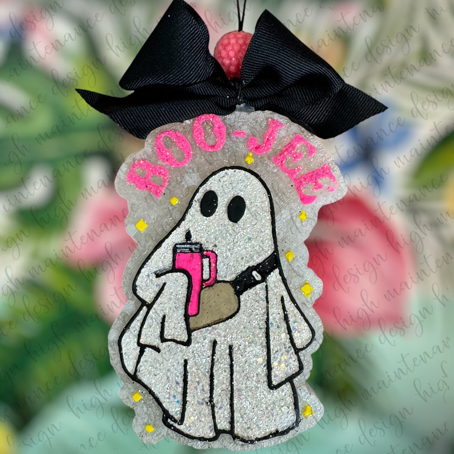 Boo-Jee "Stanley" Ghost Halloween Freshie (Snickerdoodle)