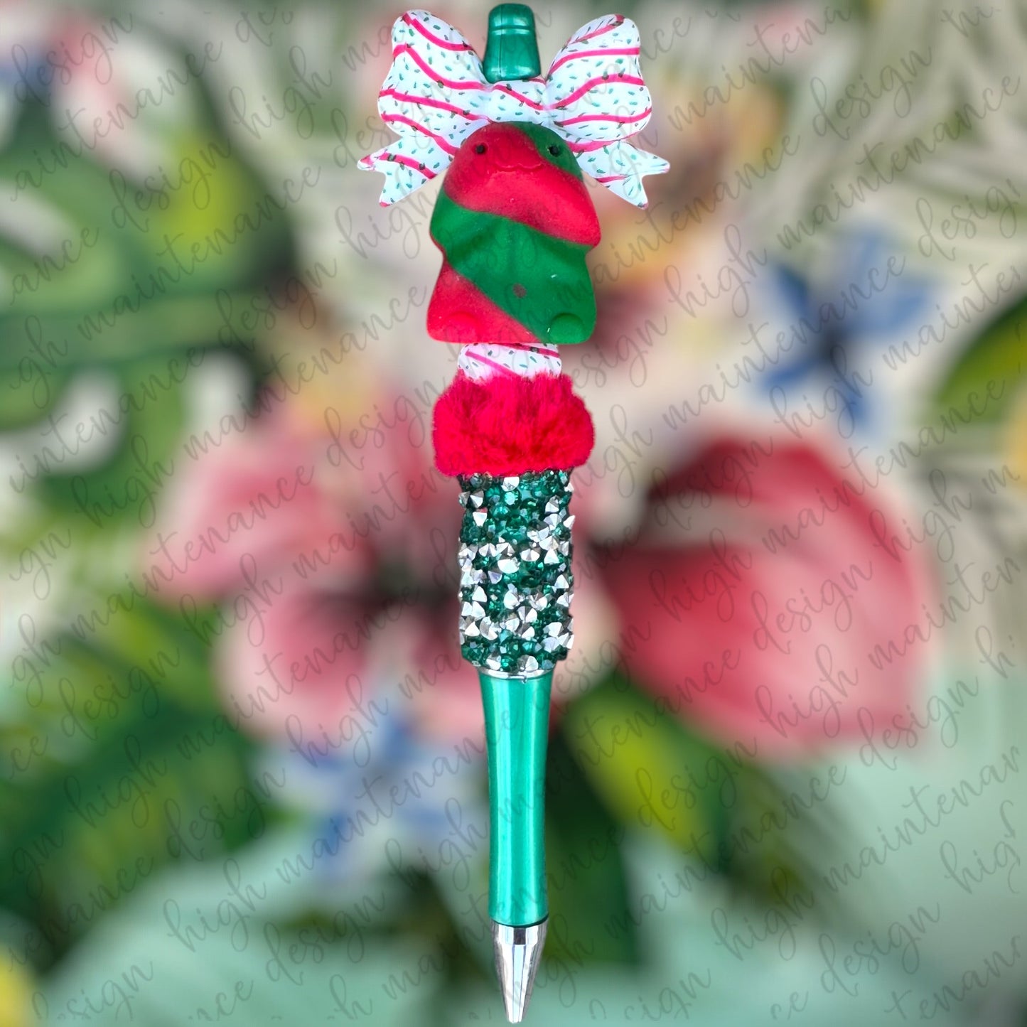 “Richard” Red/Green Christmas Pens